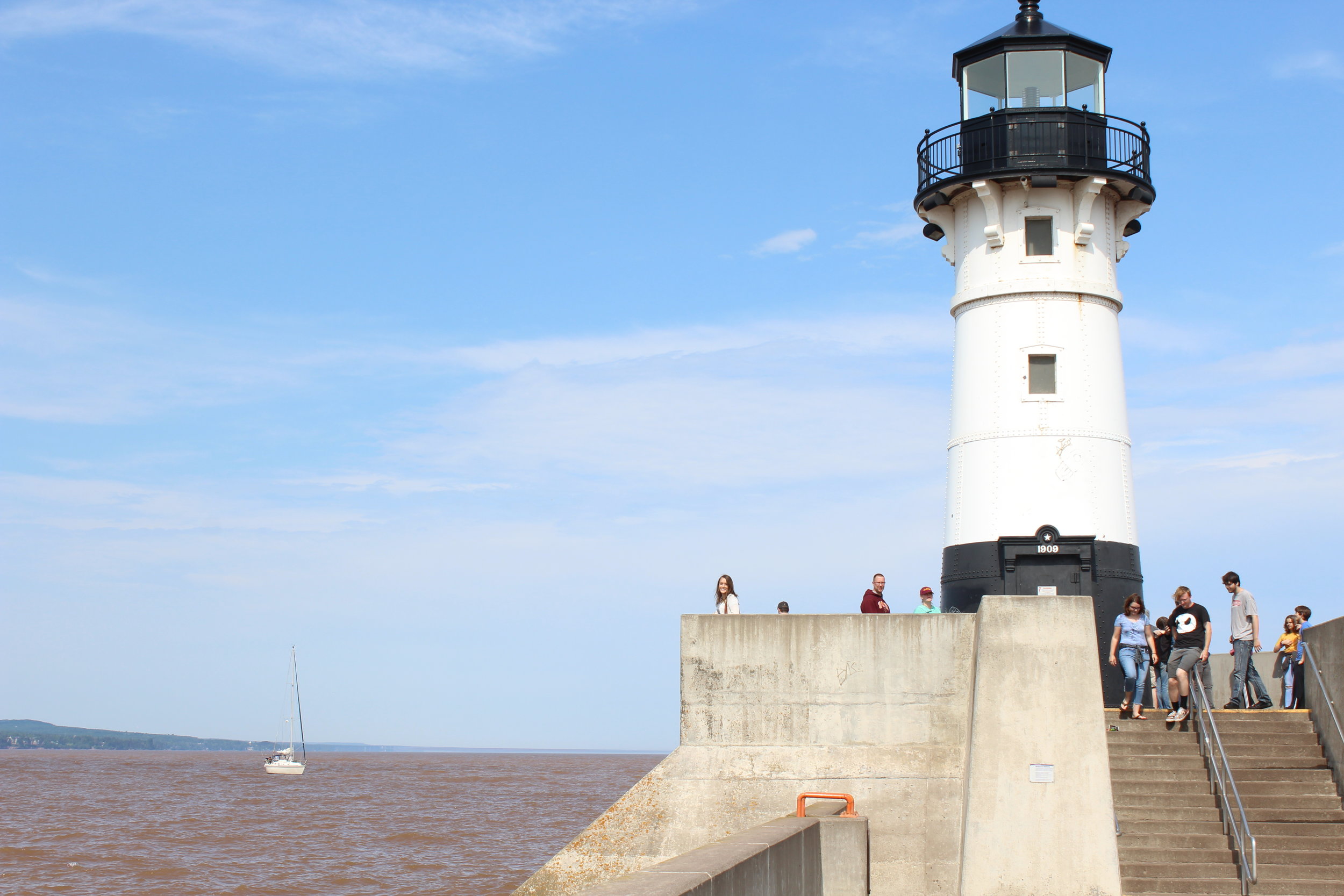 Summer Recap Duluth Lighthouse.JPG